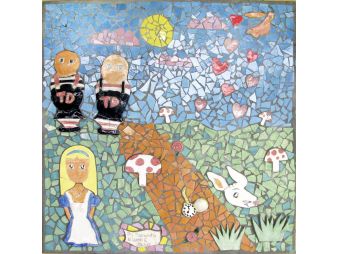 2010-2011  'Alice' Mosaic Mural